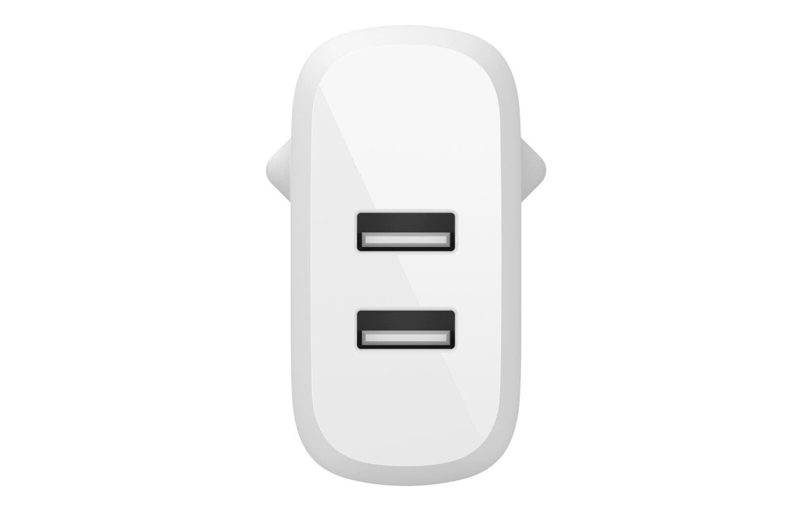 USB-Wandladegerät Boost Charge 2-Port USB-A 24W + USB-CSchnellladefähiges Ladegerät mit zwei USB-A Ports