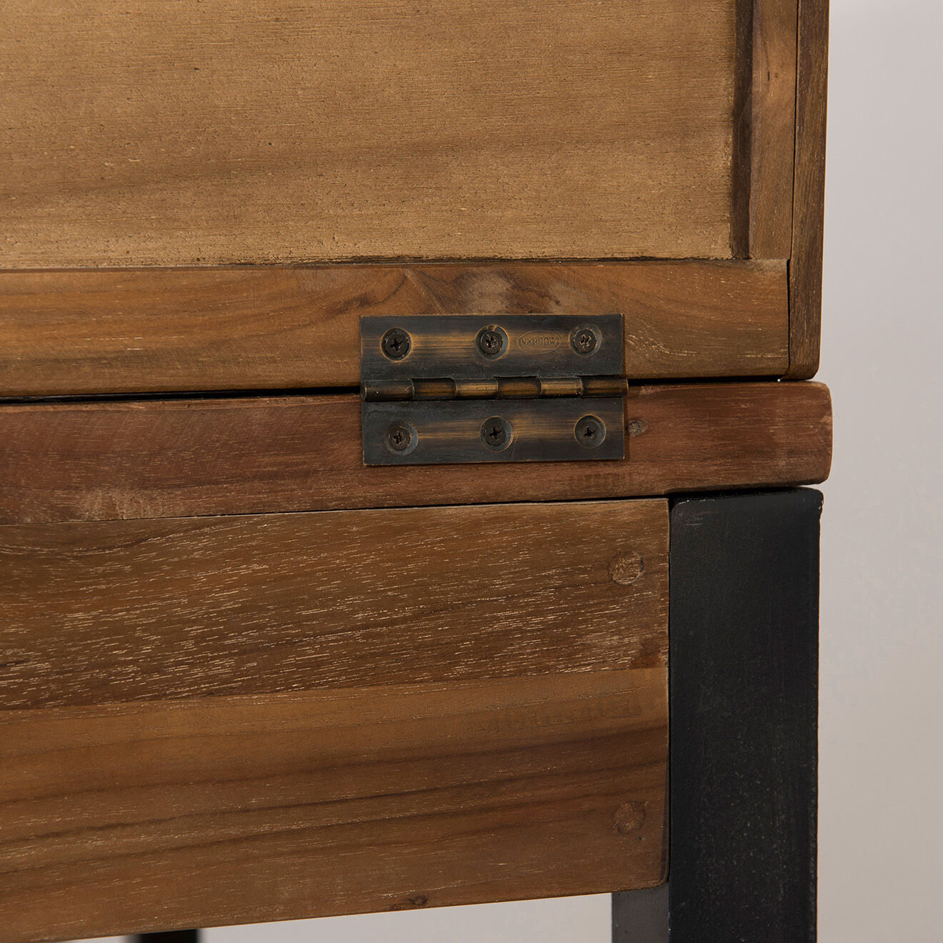 Dpi Complément étagères pour bureau Kaza marron - 140x30x35 cm