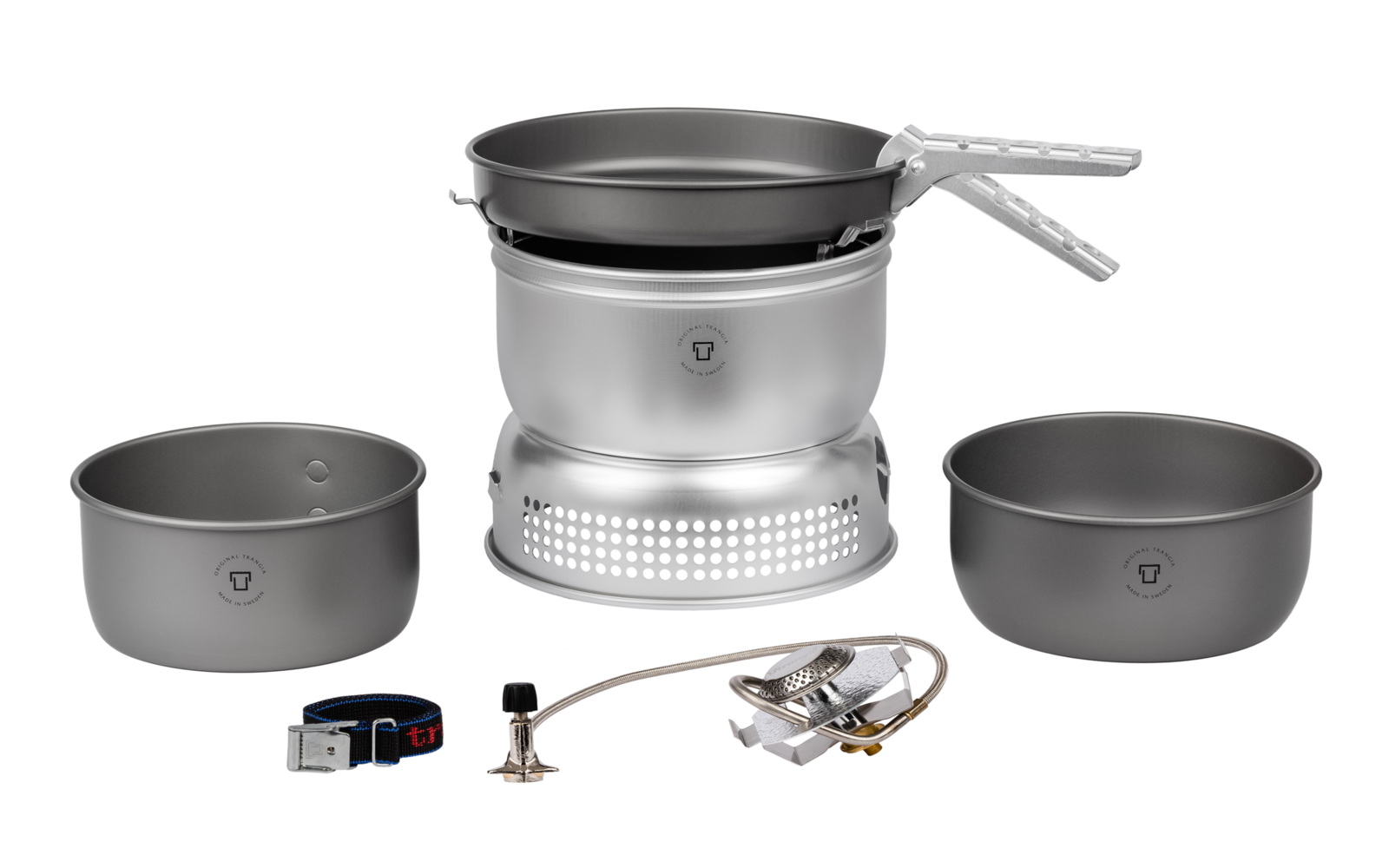 Trangia Trangiakök  25 - 9 UL Campingkochset 3- teilig mit Gasbrenner Set 1