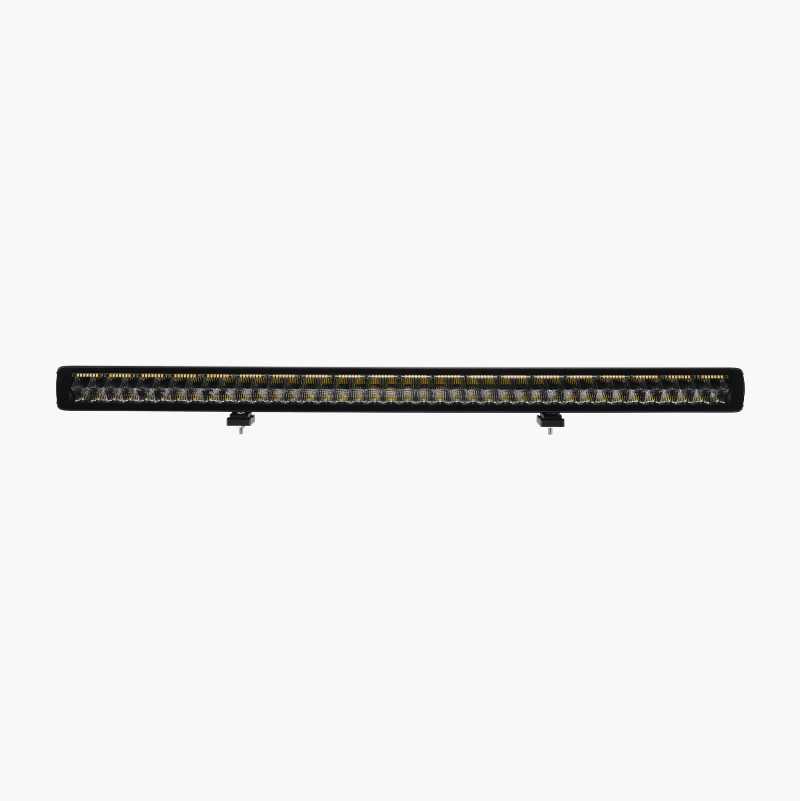 LED-lysrampe med blitslys, to rader, rett, 400 W