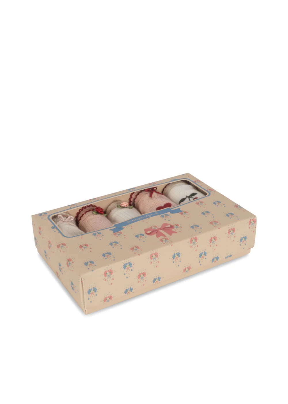 Minna 5 pak underbukser - rose\/white mix - 2Y