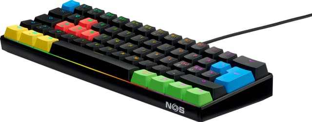 NOS C-450 Mini PRO RGB gaming-tastatur (tetriz)