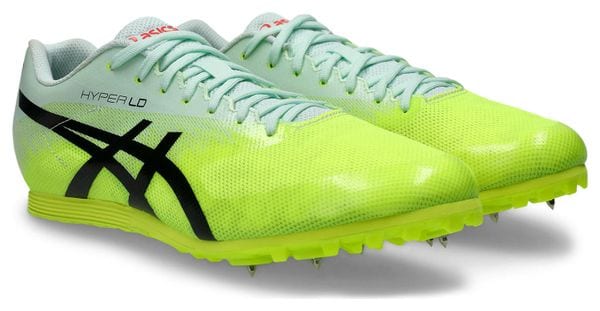 Chaussures d'Athlétisme Asics Hyper LD 6 Bleu/Jaune Unisexe