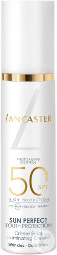 Lancaster Sun Perfect Crème Solaire Éclat IP50 Flacon 50ml