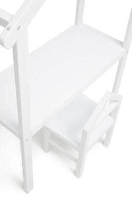 JLY  Hus Skrivebord med Stol, Hvit