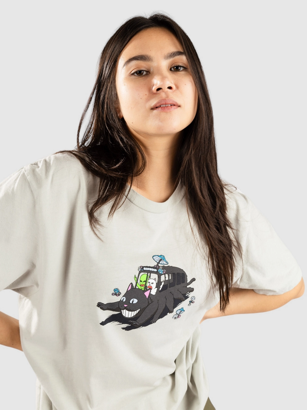 RIPNDIP Adventure Bus T-Shirt grey