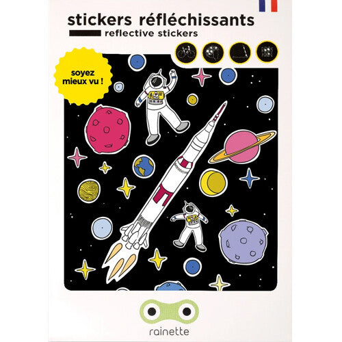 Rainette reflecterende stickers - ruimte