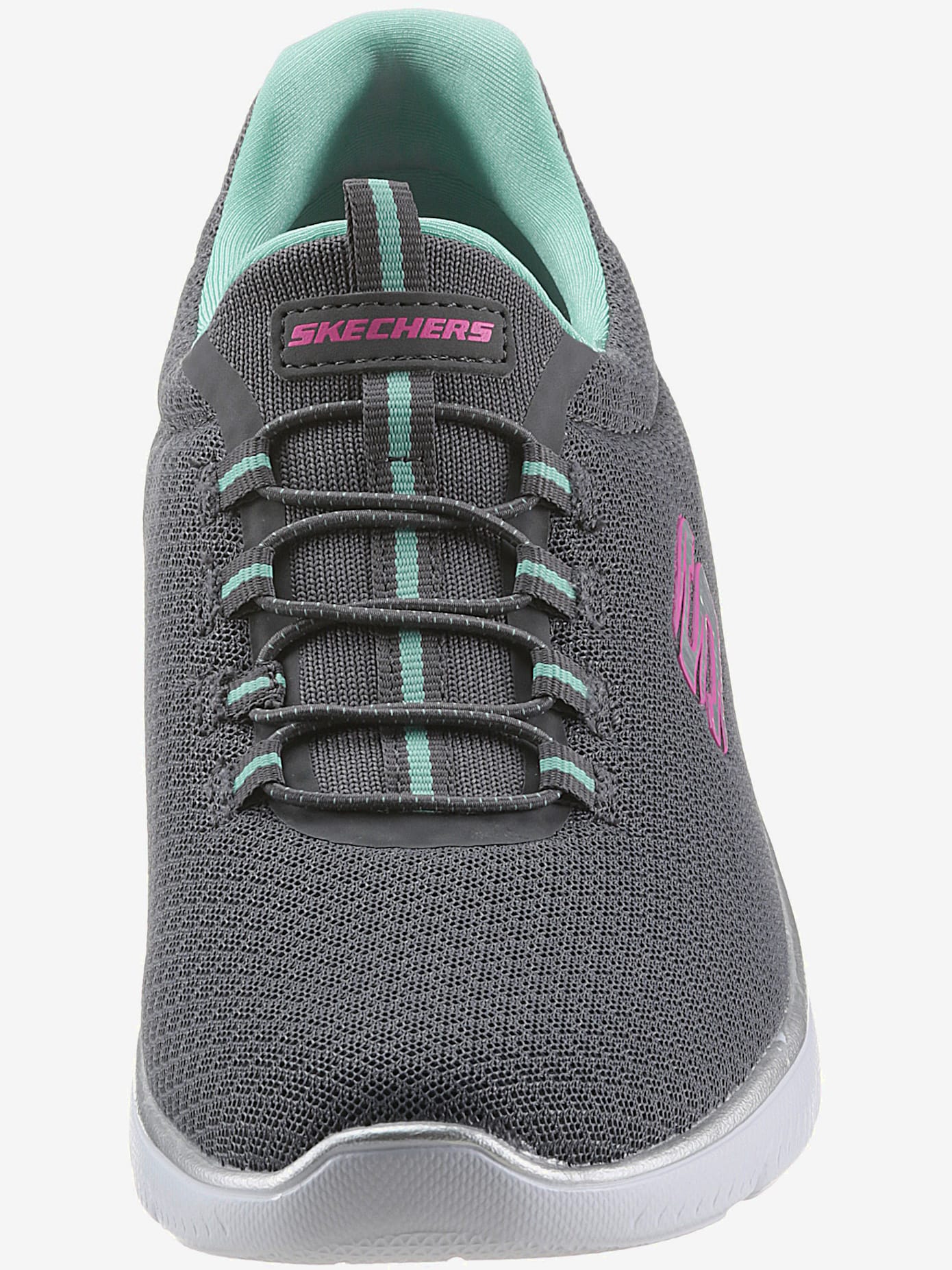 Sneakers slip on élastique pour enfilage aisé