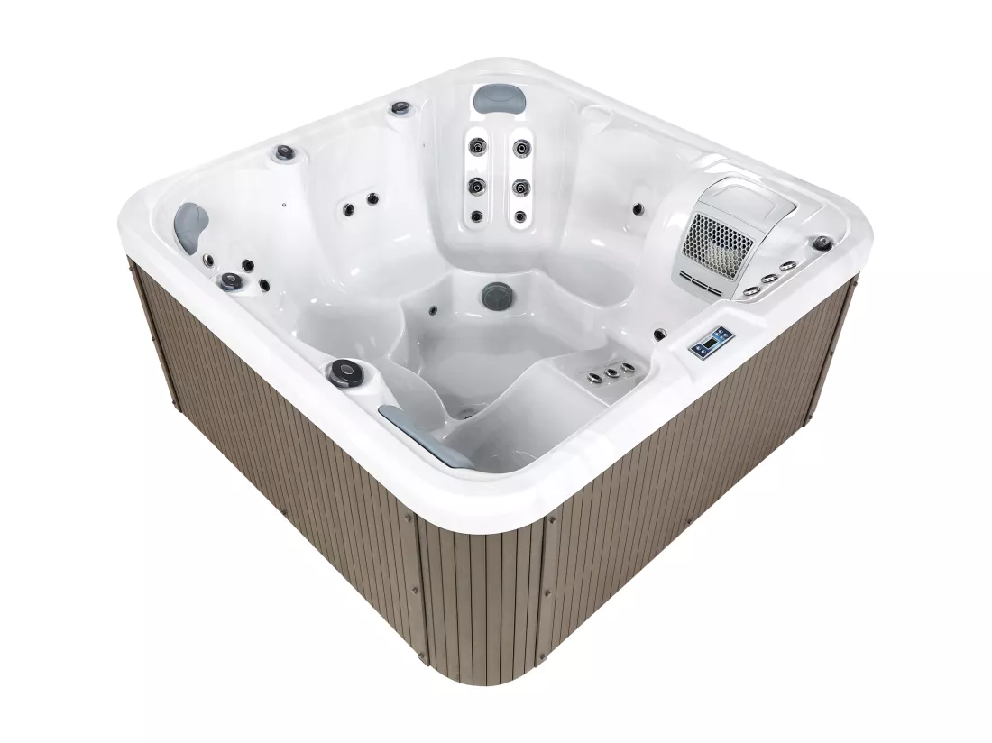 Spa d'extérieur avec LED CALIMA Blanc