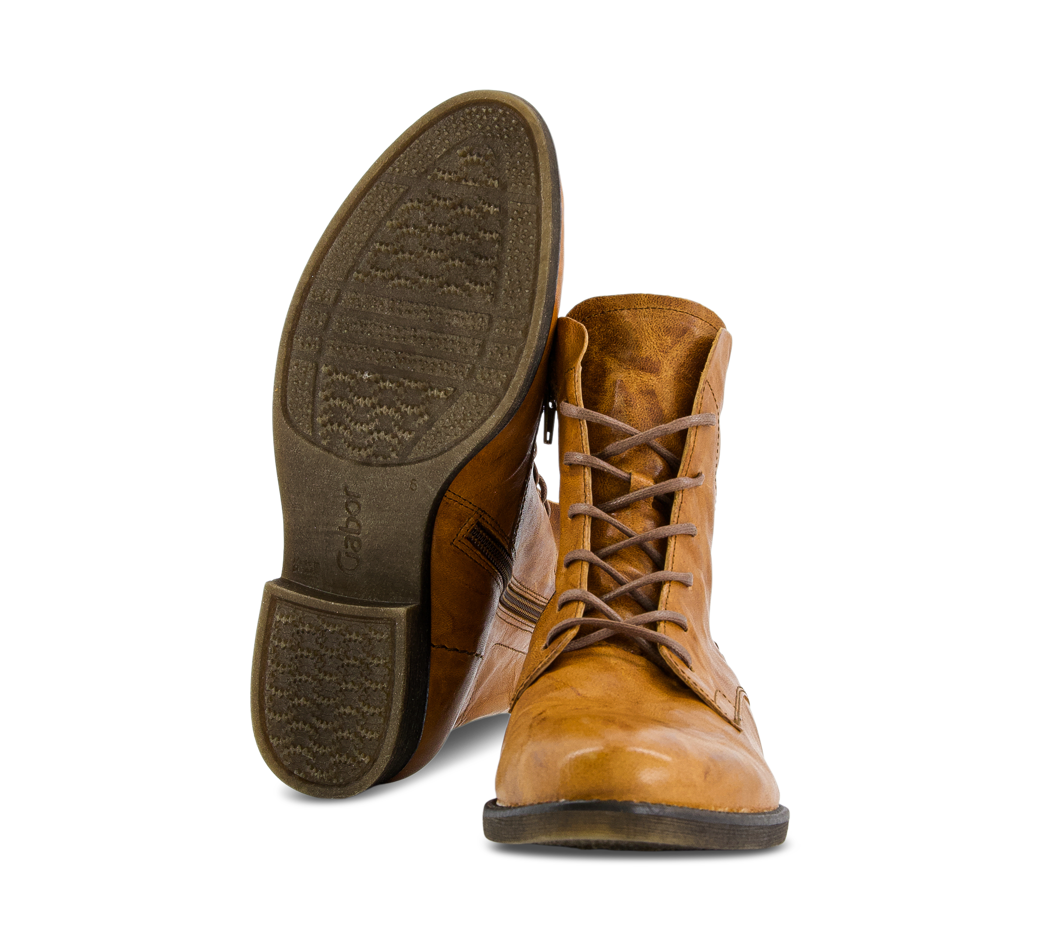 Gabor Rhodos G - Schnürstiefel braun