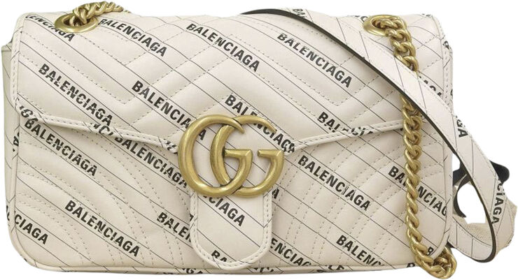 Gucci Vintage Gucci Marmont Beige