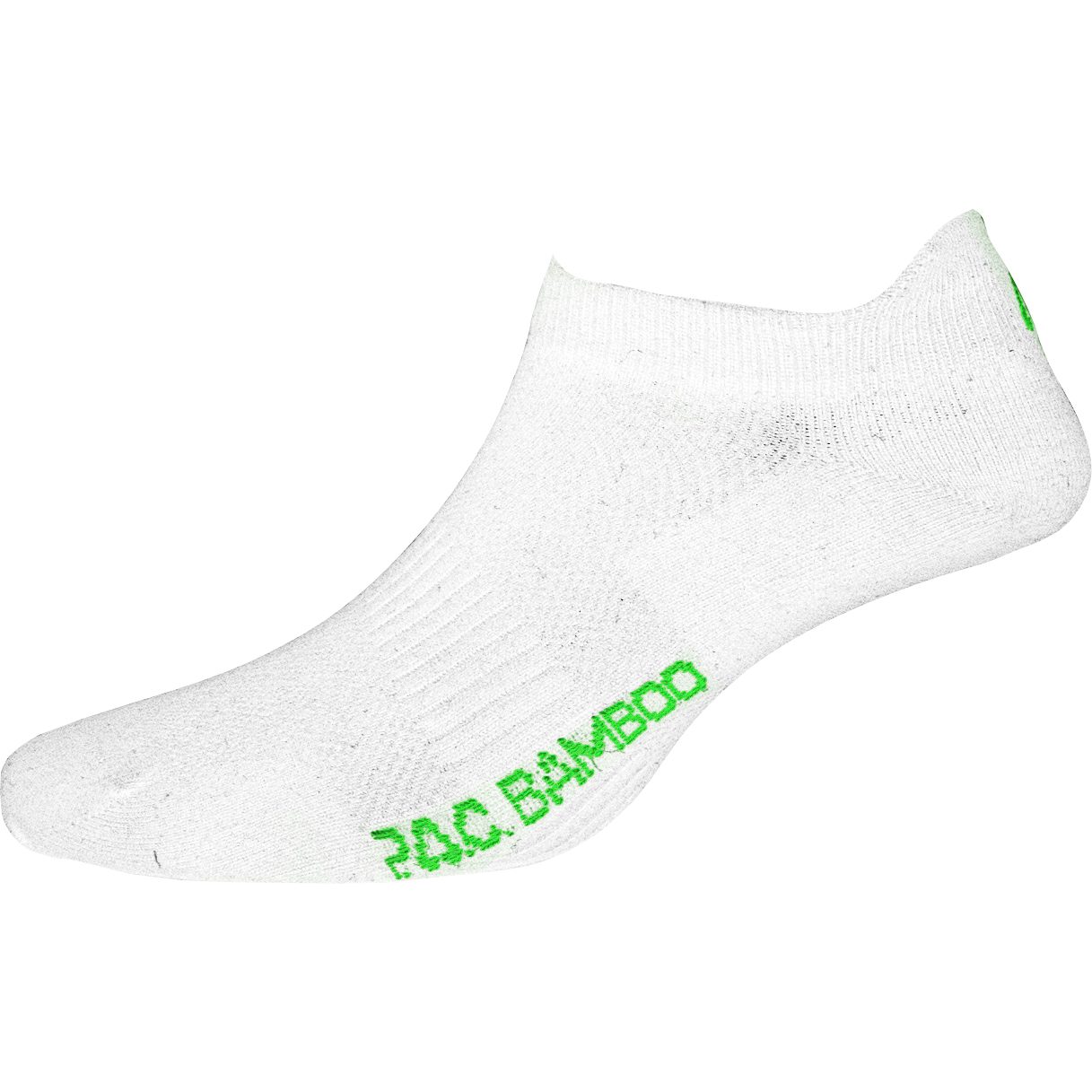 P.A.C. Bamboo Footie Socken weiß