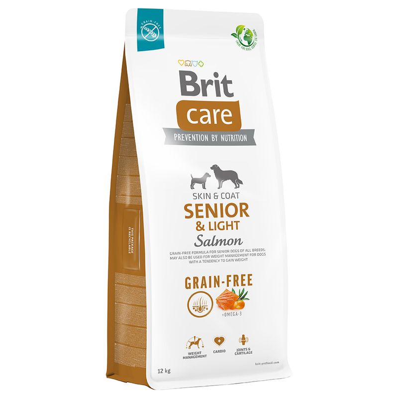 Brit Care Grain-free Senior & Light saumon, pommes de terre