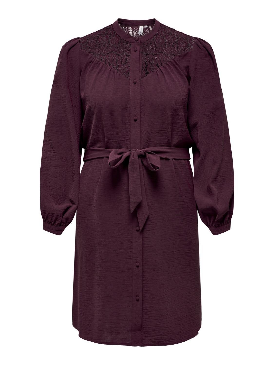 CARMETTE Langes Kleid Windsor Wine