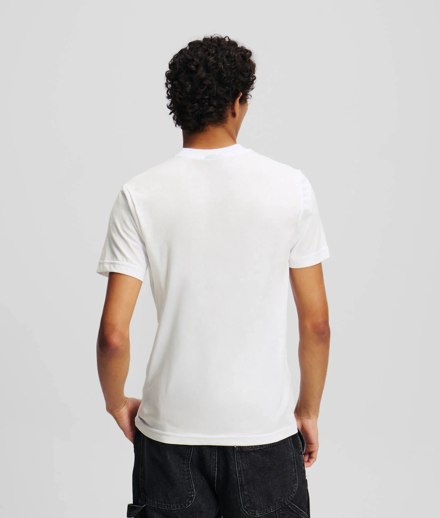 T-SHIRT AJUSTÉ - Blanc