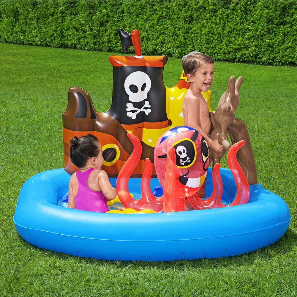 Bestway Playcenter Sleepboot Piraat Zwembad, 140x130x104cm