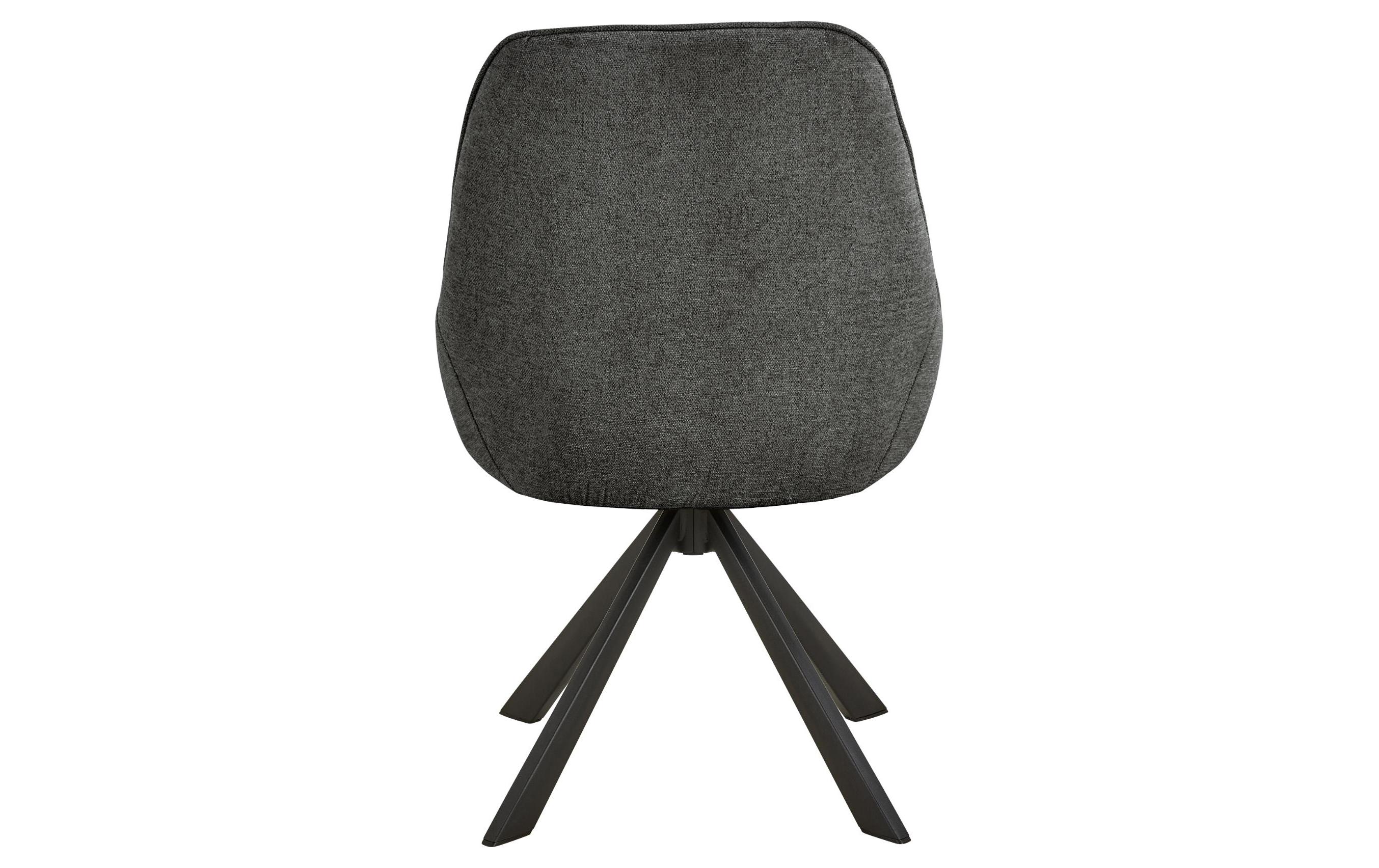 Stuhl Carlton 2 Stück, Grau<br>Esszimmerstuhl mit ergonomischem Sitz