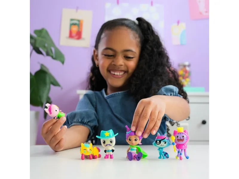 Gabby's Dollhouse Celebration 6 Figure Giftset