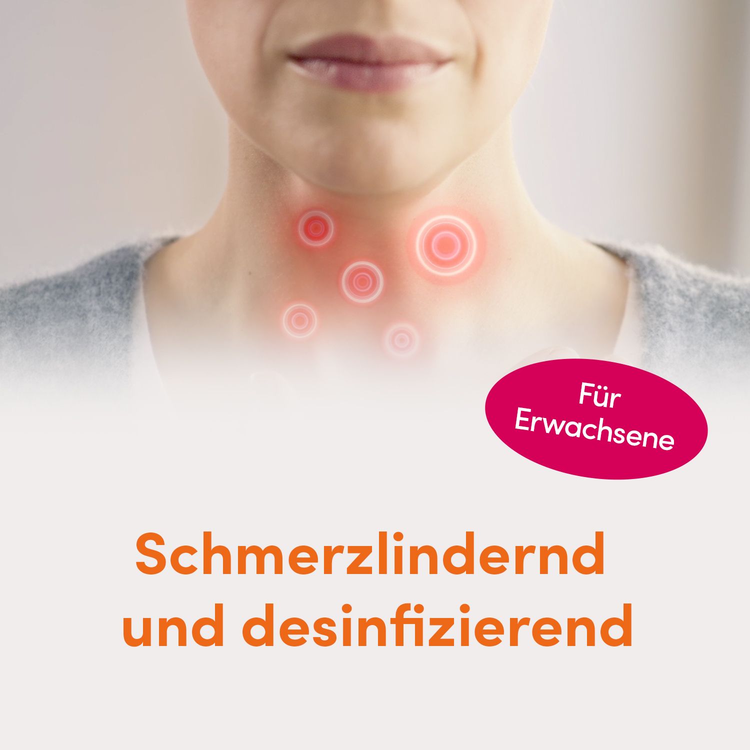 Lemocin gegen Halsschmerzen Orangengeschmack