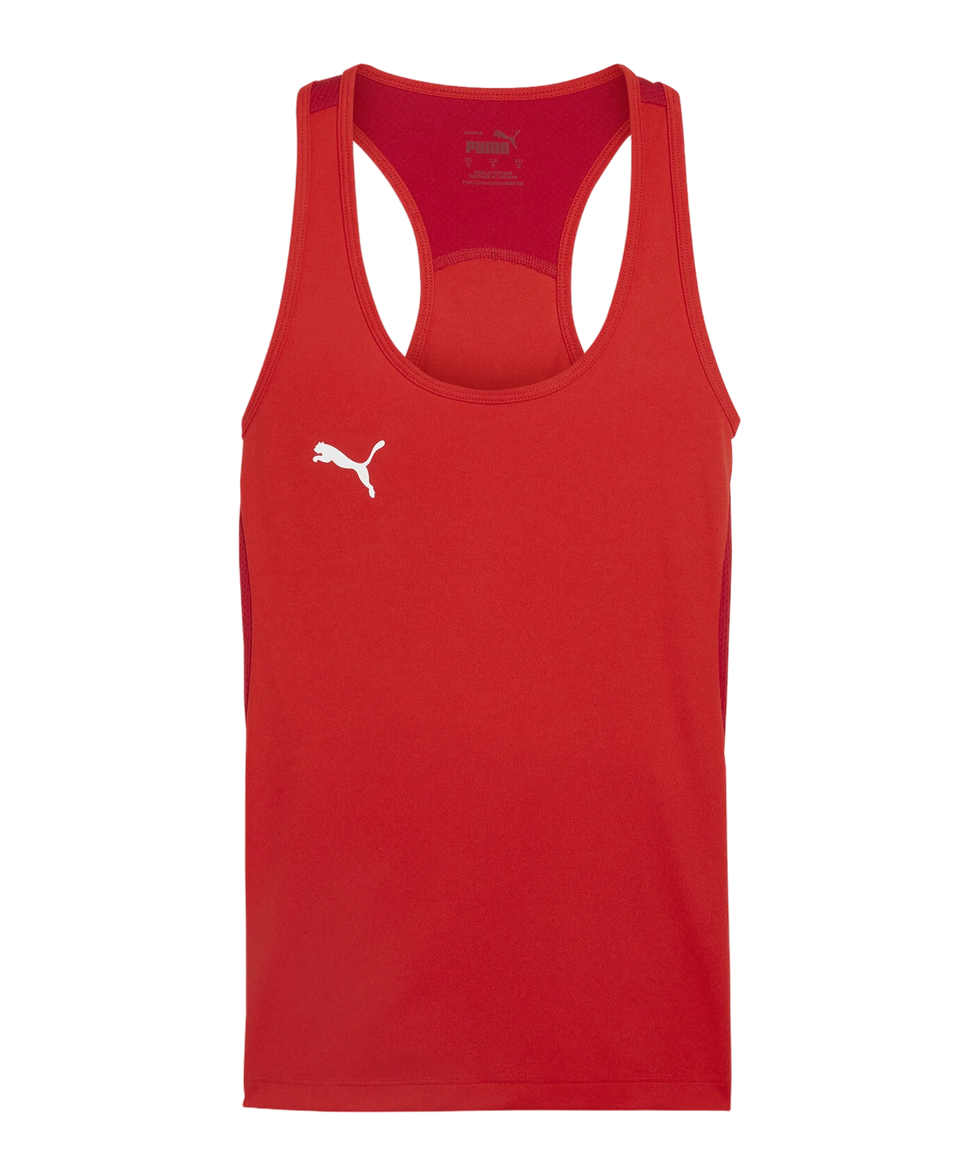 PUMA teamGOAL Tanktop Damen Rot F01