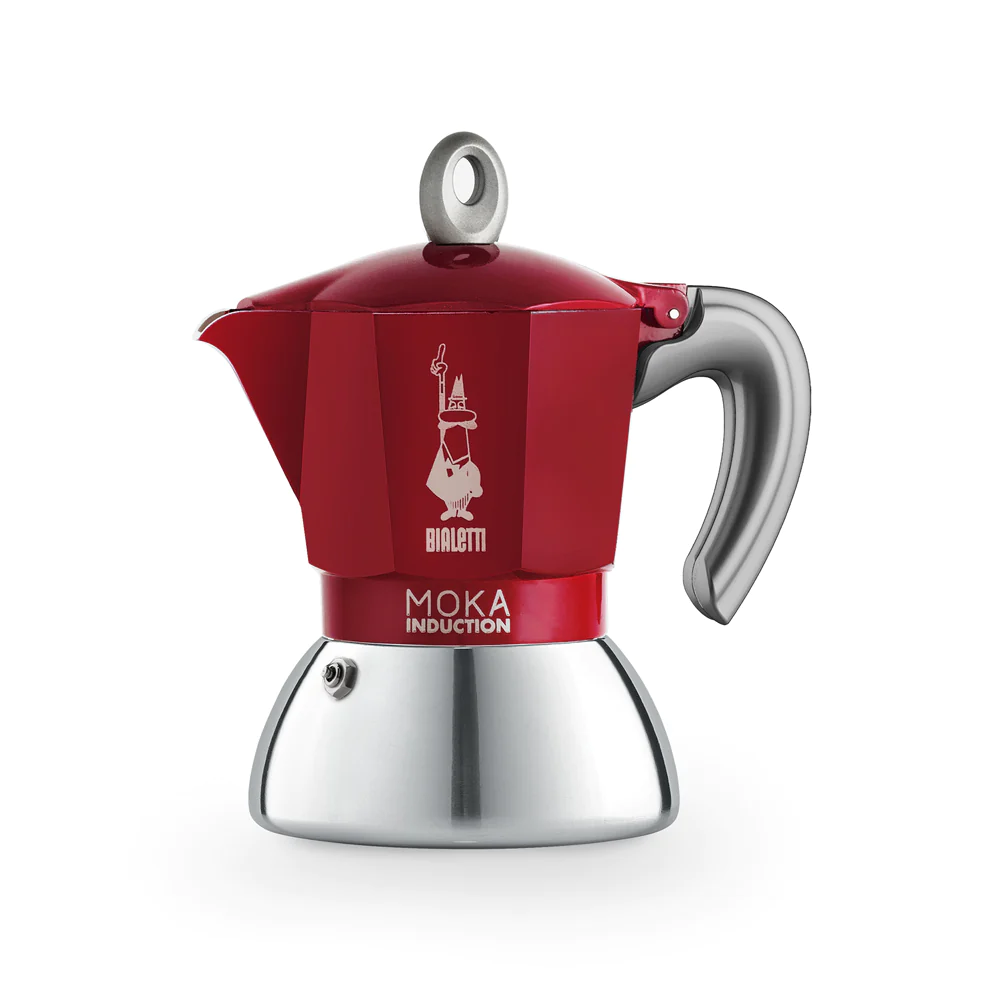 Cafetière italienne Moka induction 2 tasses rouge Bialetti
