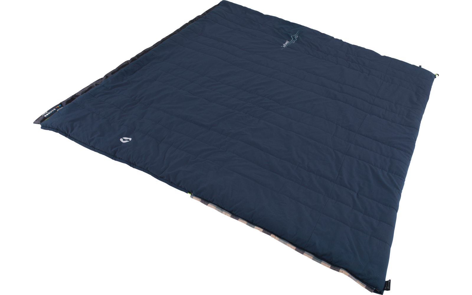Outwell Camper Lux Deckenschlafsack 235 cm Reißverschluss links