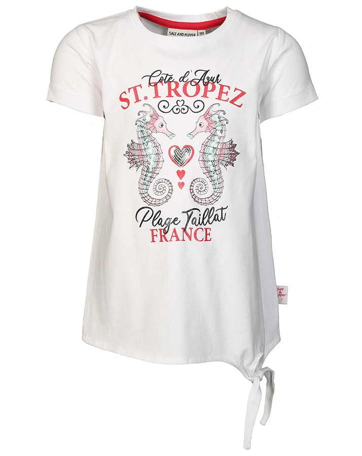 T-Shirt VOYAGE ST. TROPEZ  in weiß