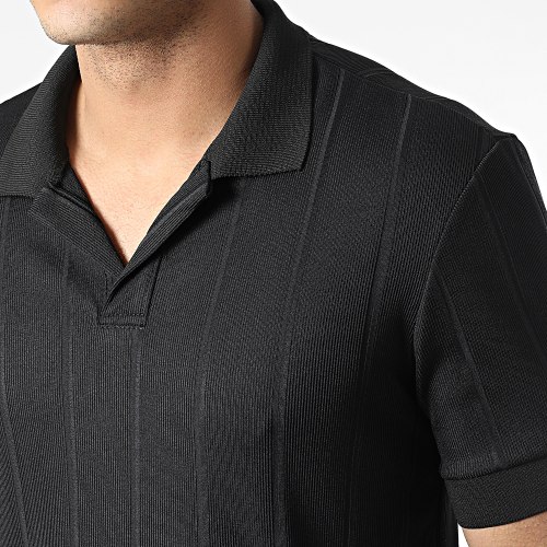 Polo Manches Courtes UY791 Noir