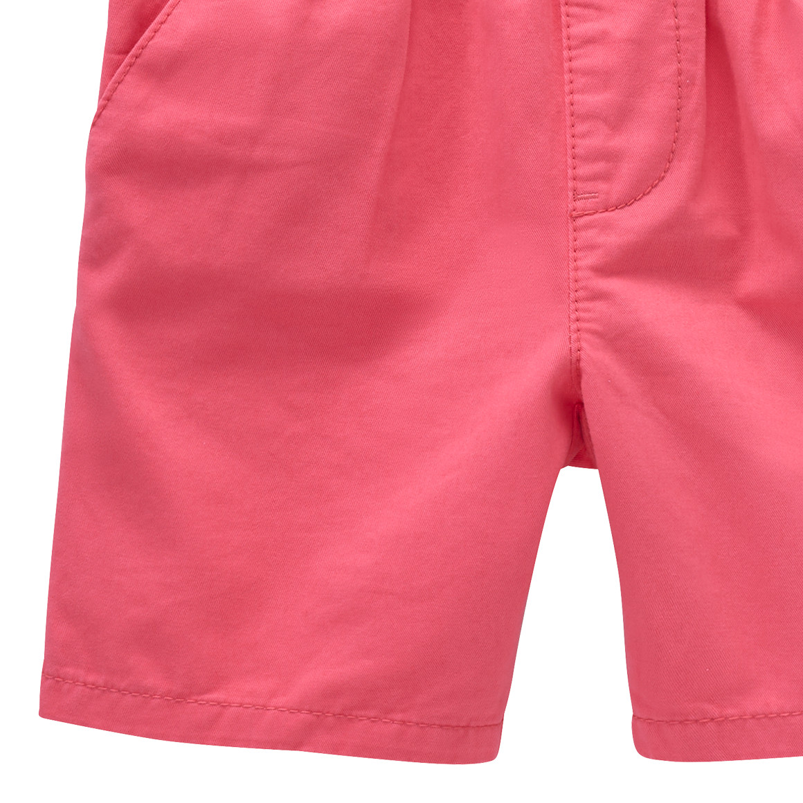 Topolino Jungen Shorts in unifarben koralle