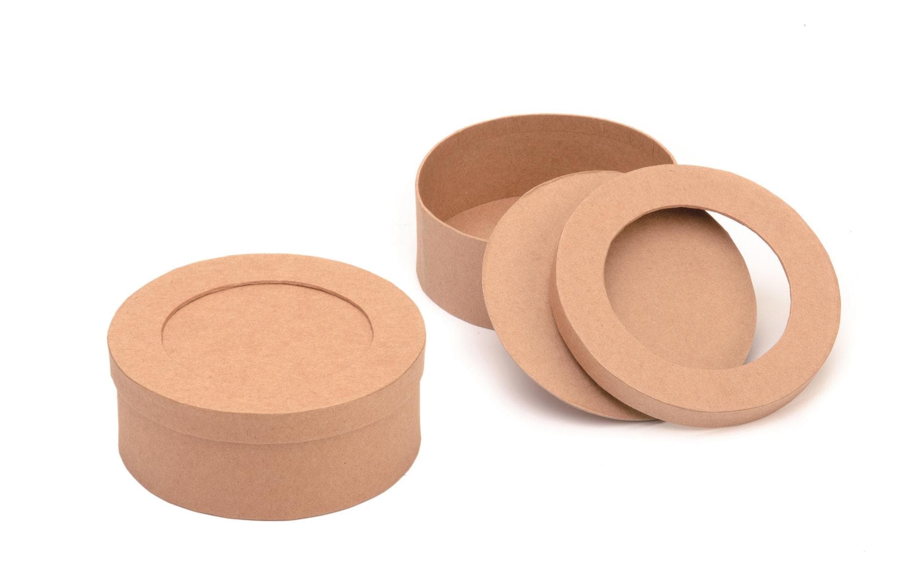 Papp-Schachtel Passepartout, 13 x 5 cm 1 StückPapierdose mit Passepartout