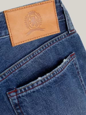 Calça jeans desbotada Crest Regular