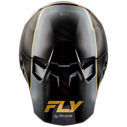 Casque cross Fly FORMULA CC - UNDERGLOW 2025 - Jaune
