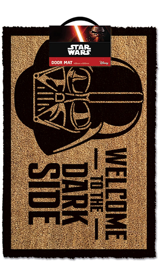 Star Wars Welcome To The Dark Side DØRmatte