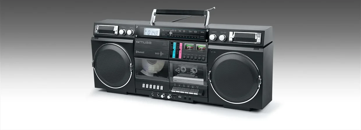 Muse M-380 Noir Radios portables