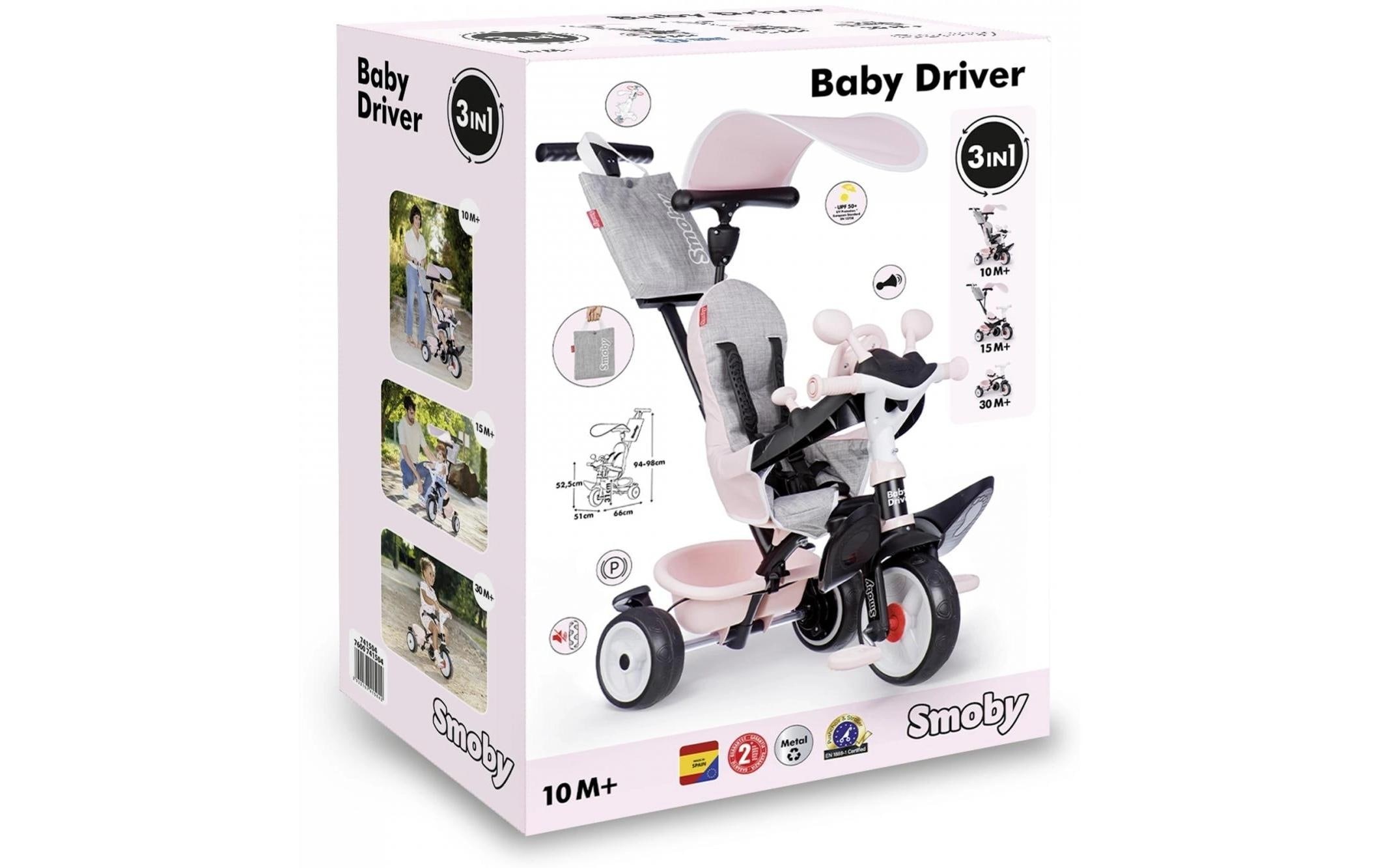 Smoby Dreirad »Baby Driver«