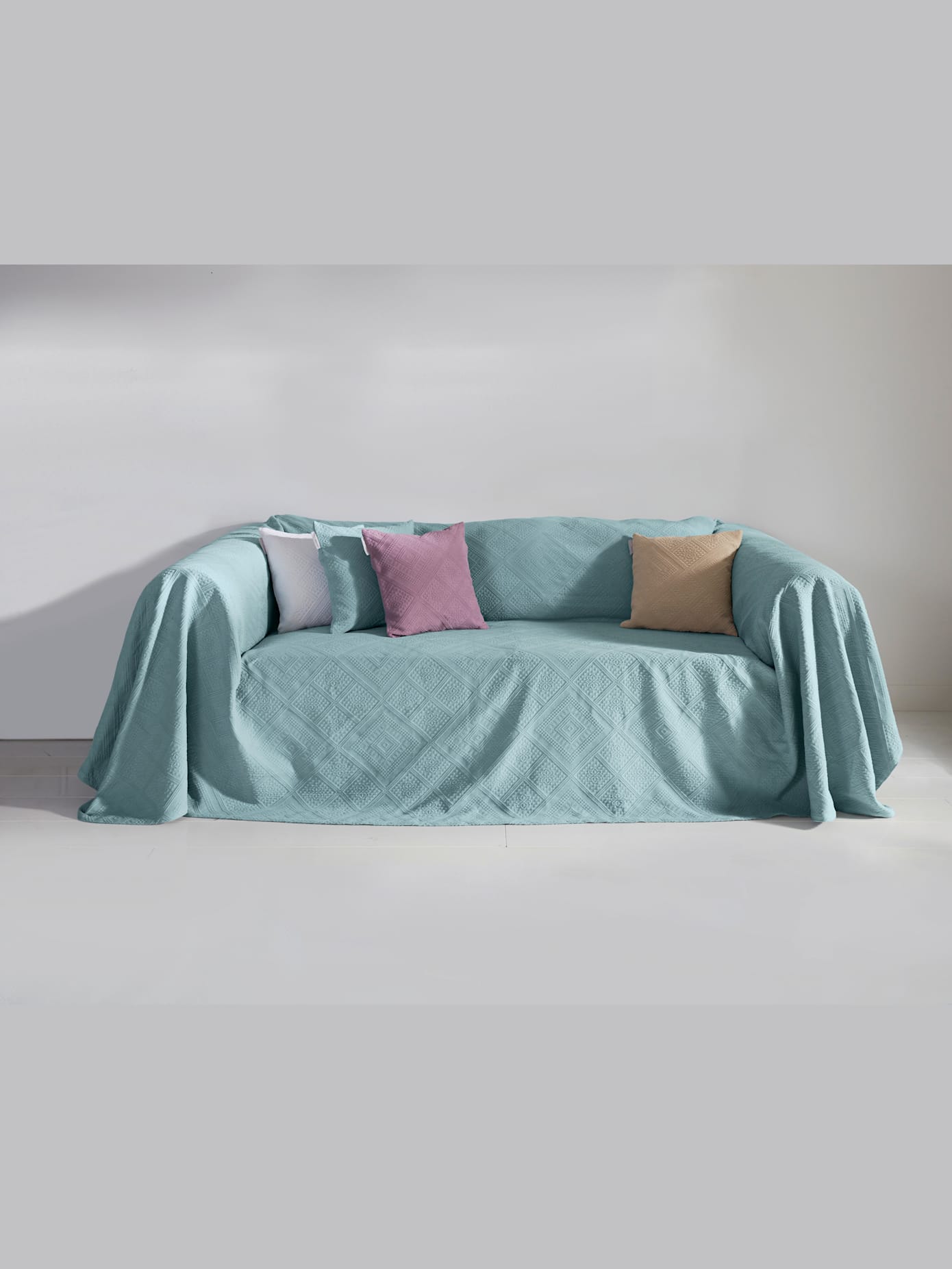 Lot de 2 housses de coussin tissées