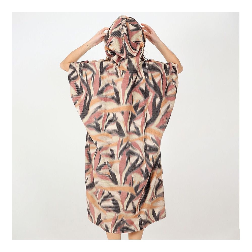After Essentials IKAT BROWN - Poncho marron