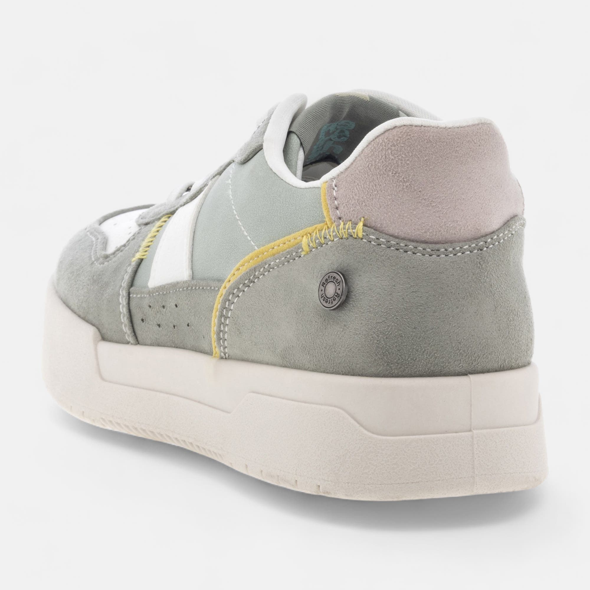 Baskets basses Femme vert