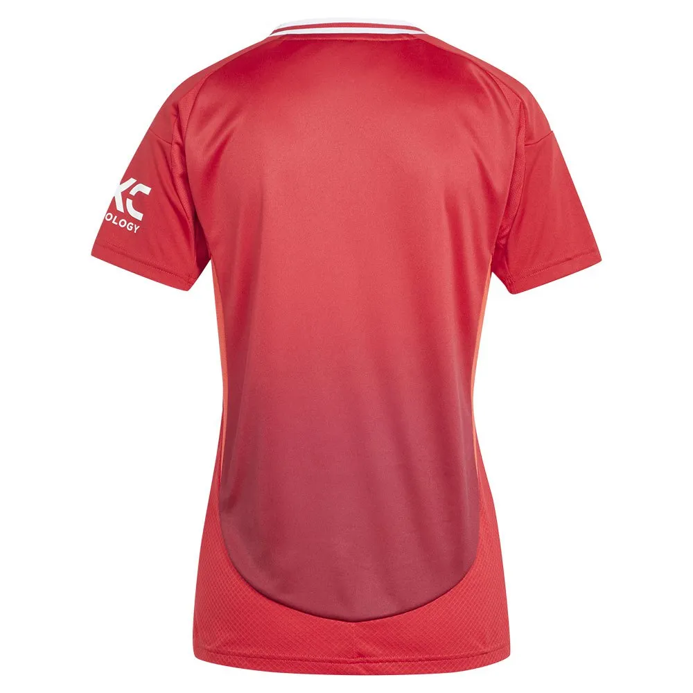 adidas Manchester United 24/25 Heim Damen T-Shirt mit kurzen Ärmeln