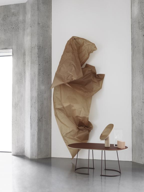 Muuto Airy Medium salontafel 88x51 Gebroken Wit