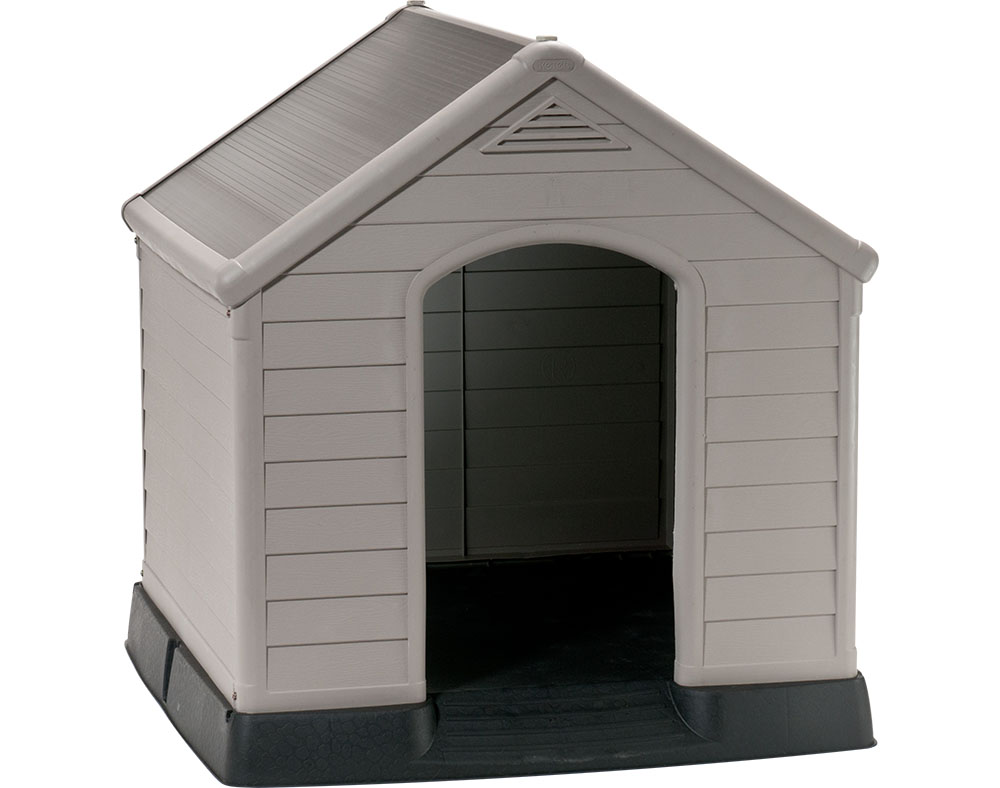 CASOTA PARA CÃO CURVER PLÁSTICA 95X99X99CM