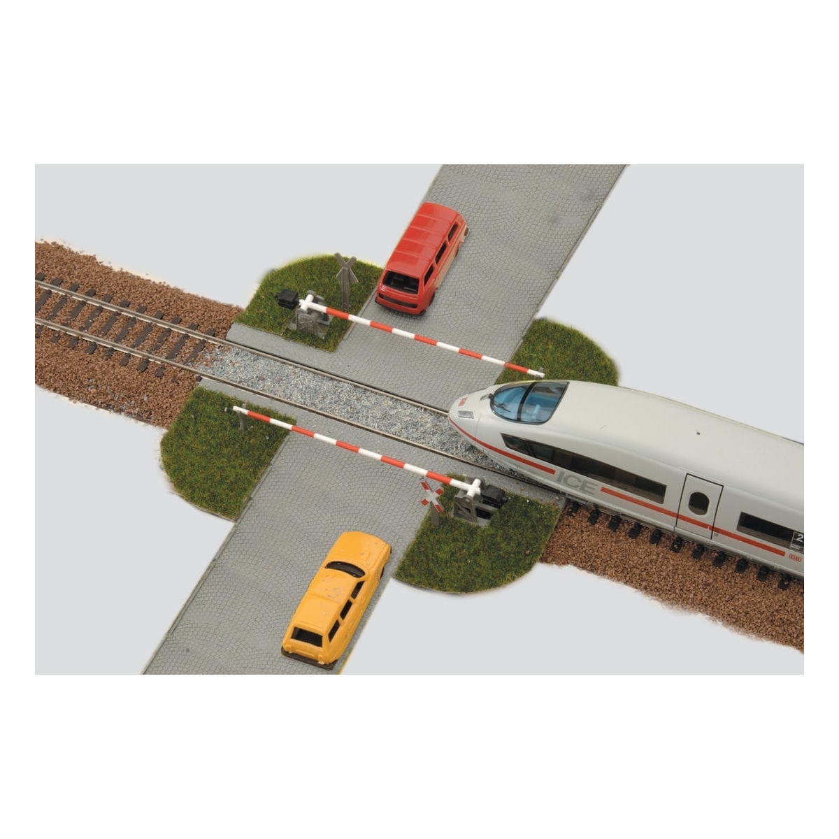 PIKO-55725 Veiovergang med bom