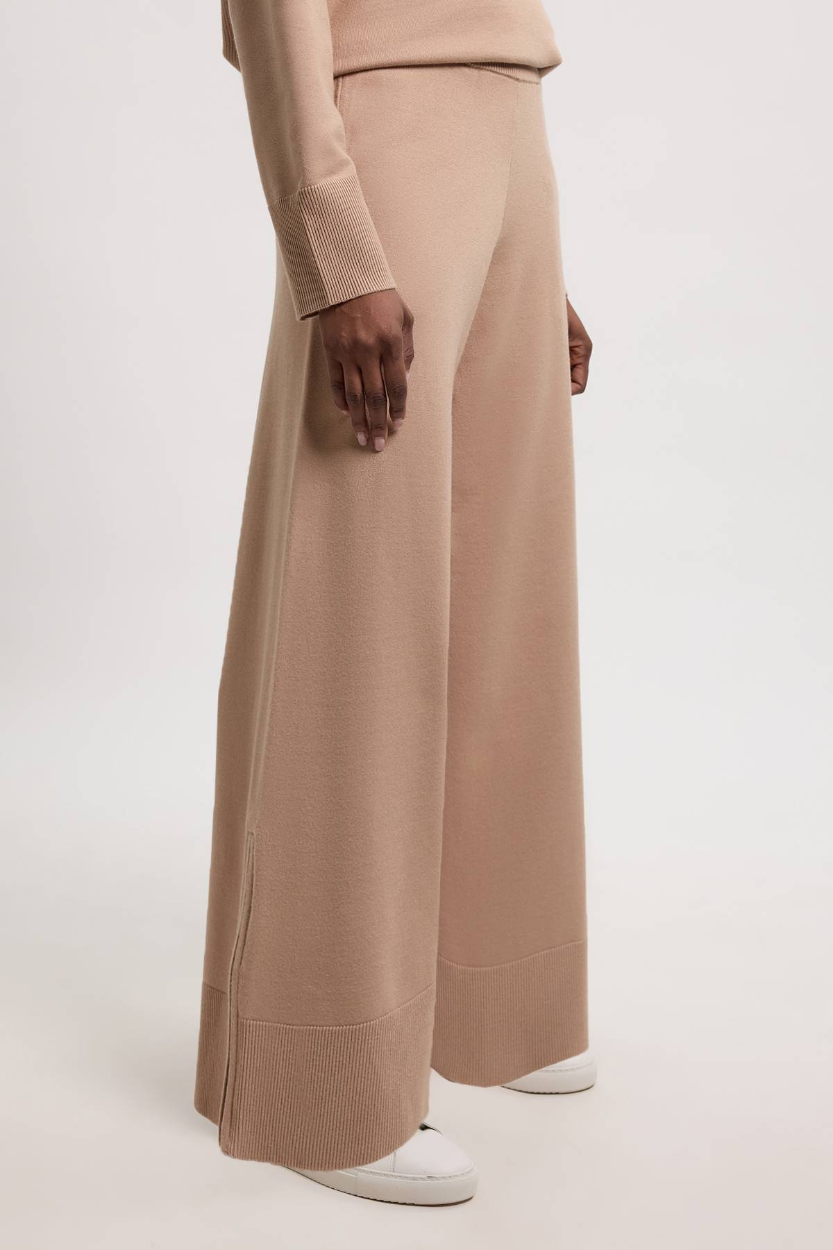 KarenMillen Pantalon En Maille Aspect Laine Avec Détail De Poches