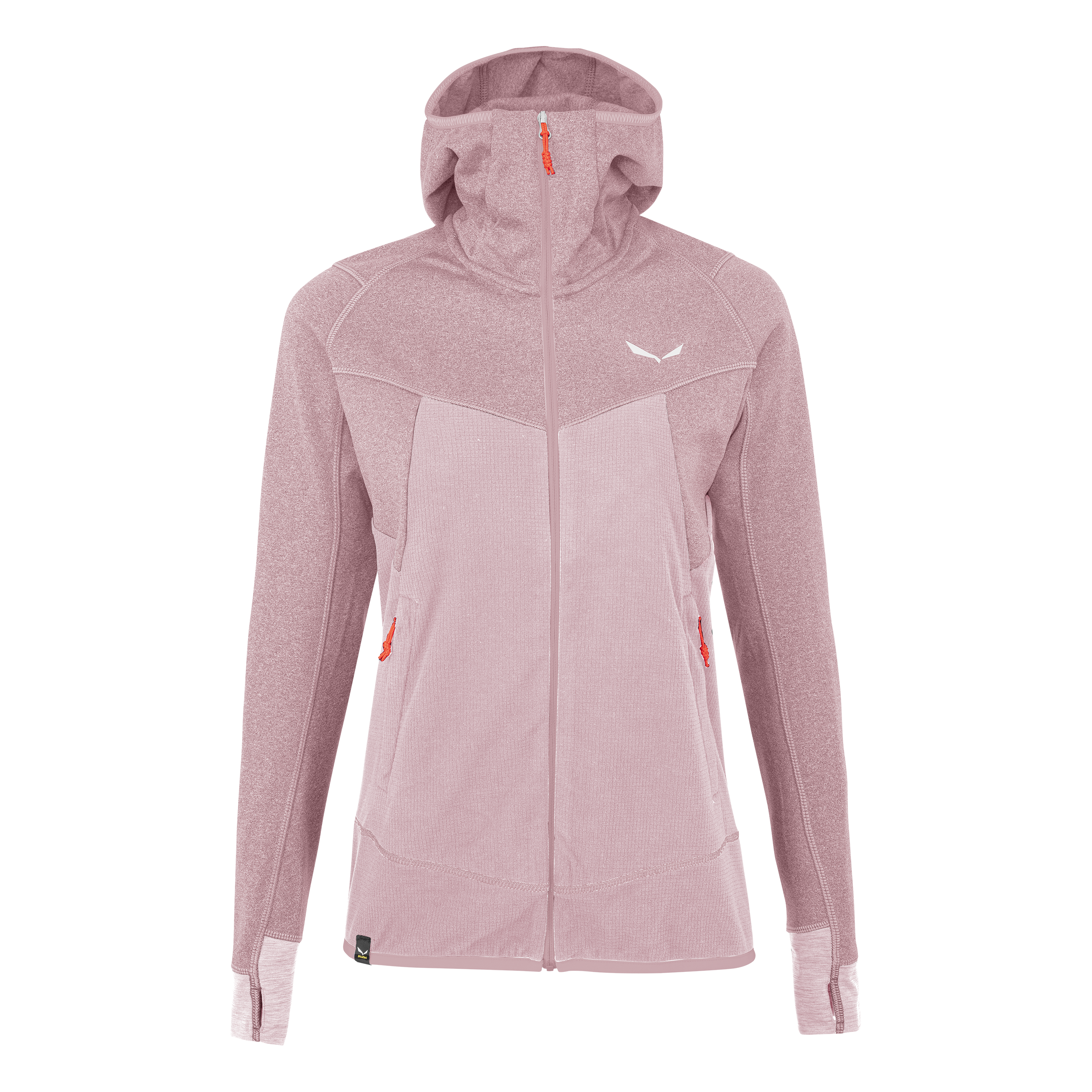 Puez Hybrid Polarlite Damen Fleecejacke Mit Kapuze
