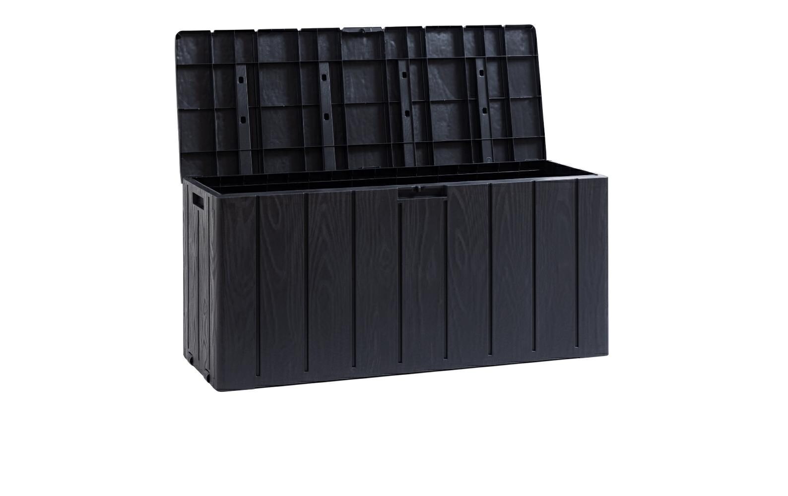 Gartenbox 270 l Dunkelanthrazit<br>Multifunktionale Kissenbox