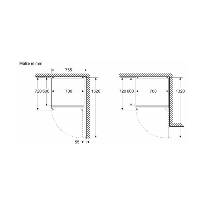 Siemens Kühl-Gefrier-Kombination iQ300 KG49NEICU Edelstahl