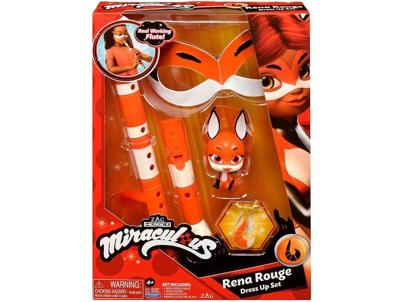 BANDAI Miraculous – Verwandlungsset Rena Rouge Rollenspiel-Set