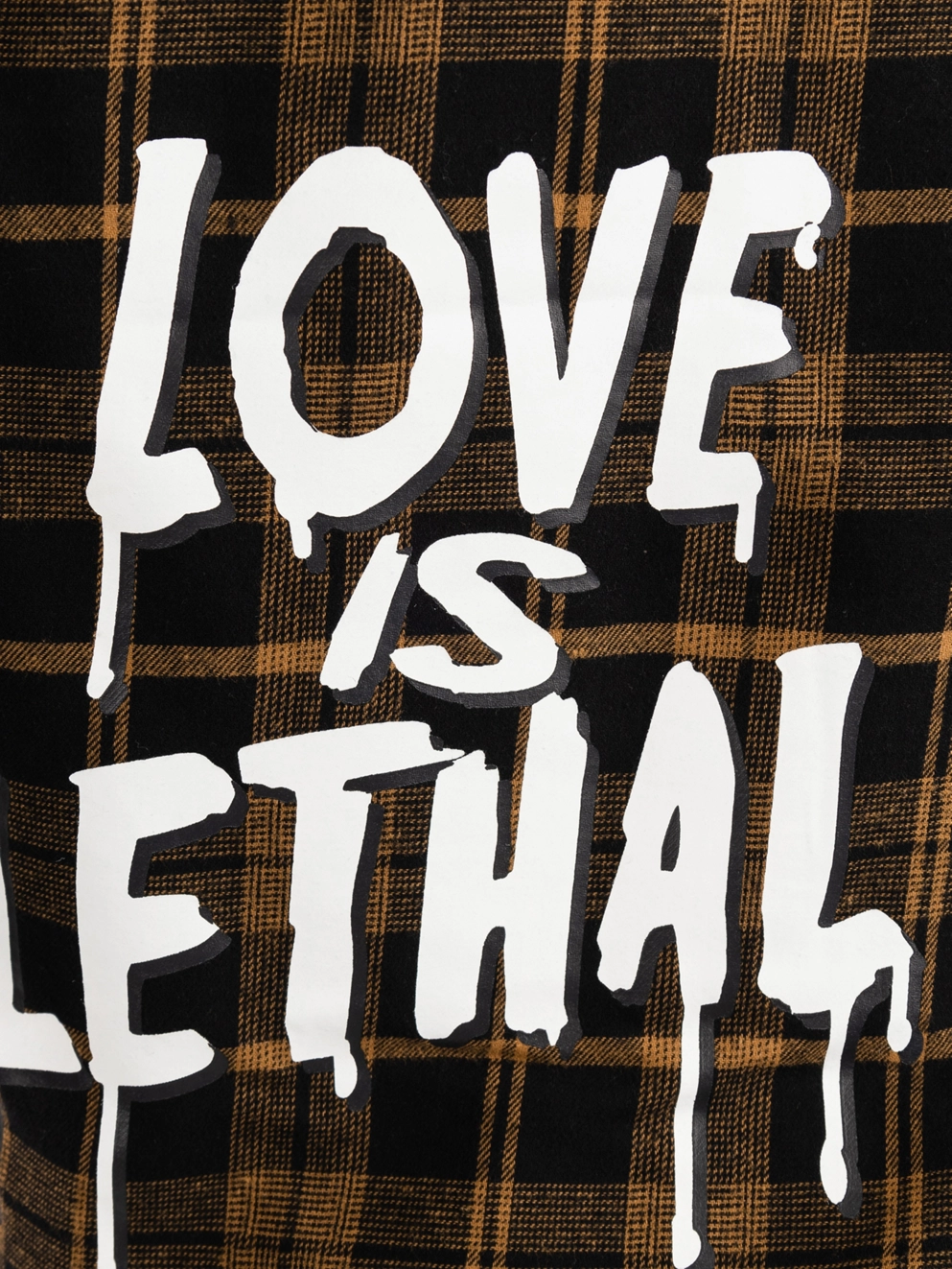 Broken Promises Love is Lethal Jacket black