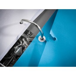 Oeillet de renforcement, 13 mm, blanc