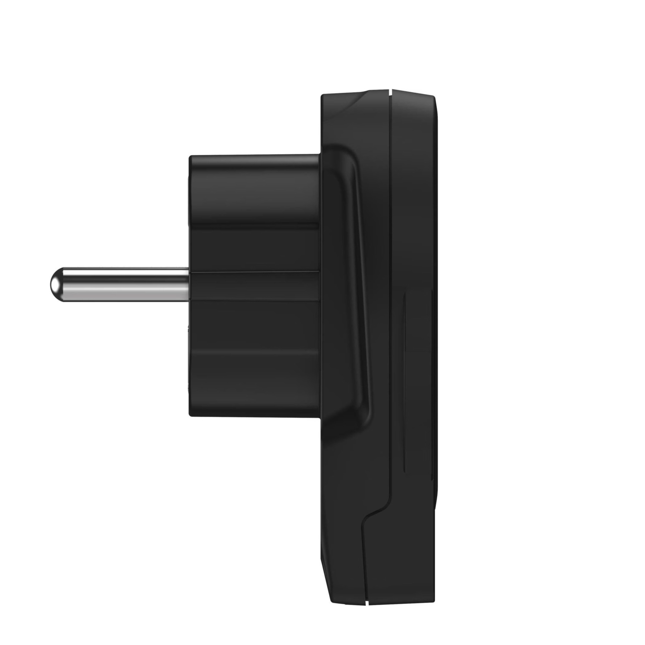 World Travel Adapter   USB Weltreise Ladegerät World to EU / USA / UK / Japan / Brasilien / Italien (1250-0012) - Schwarz